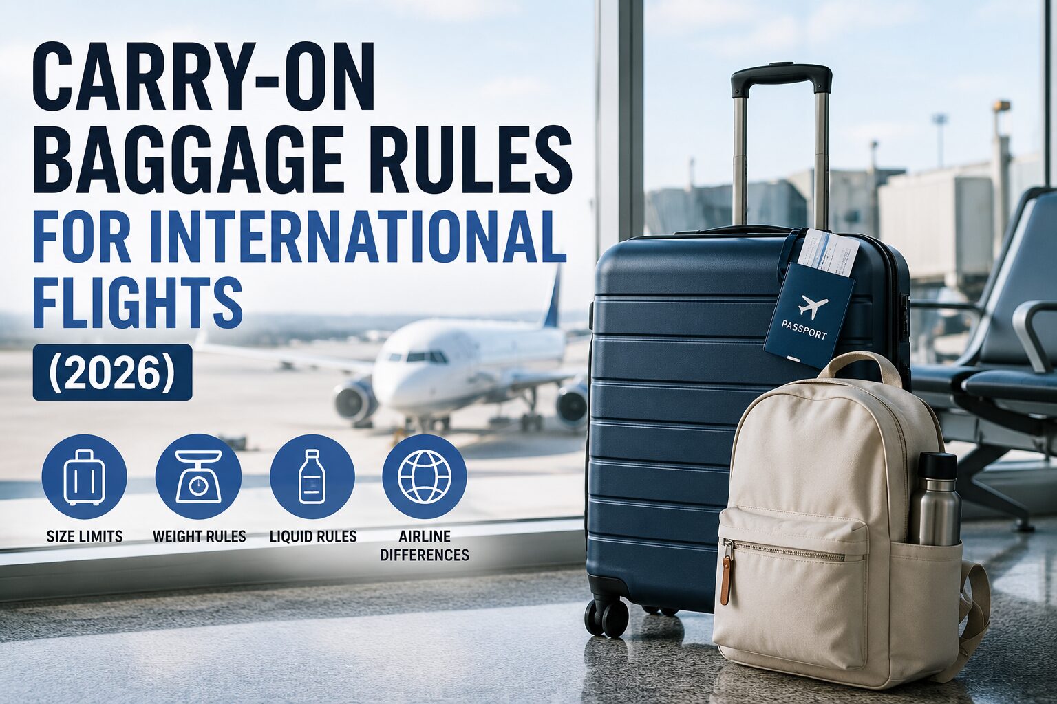 Carry-On Rules for International Flights (2026)