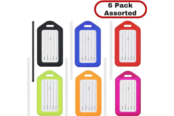 Mifflin-USA Luggage Tags: Bright, Durable, and Trustworthy